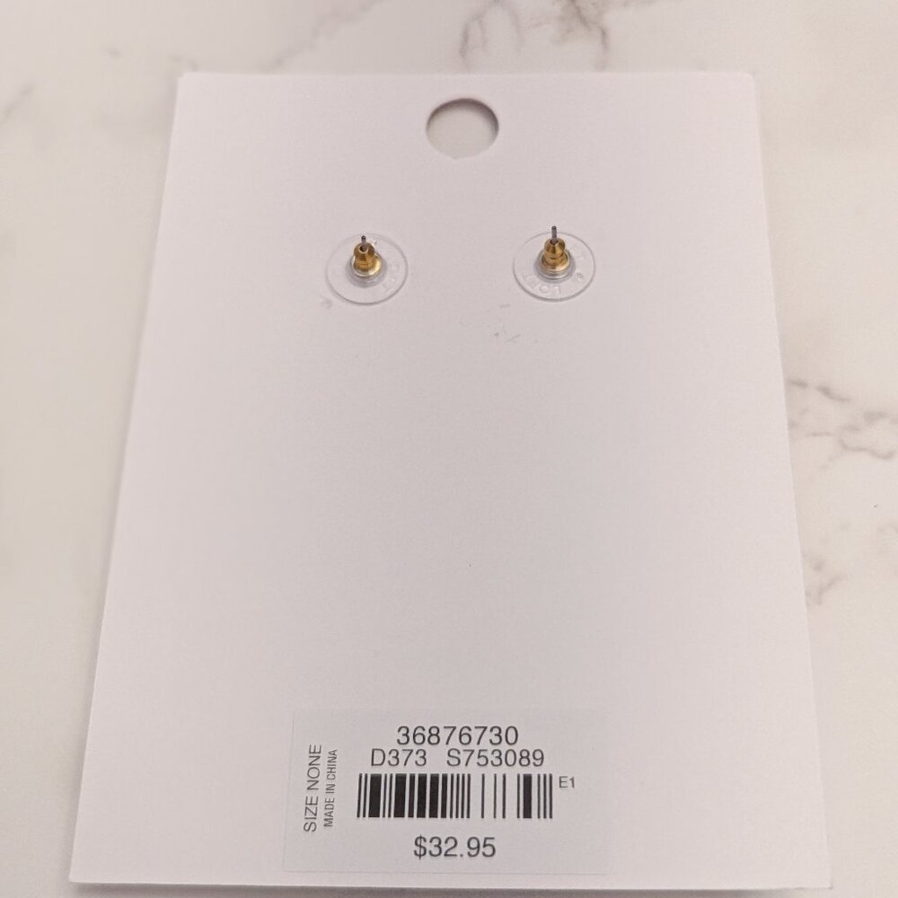 Loft Raffia Teardrop Statement Earrings - Picture 6 of 6